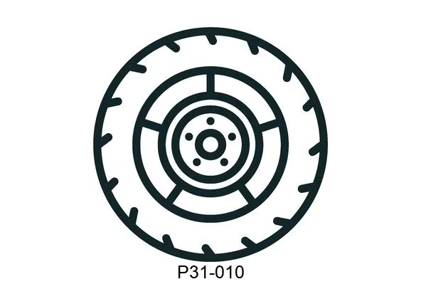 P31-010 Tyres - wheels - drums
