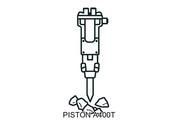 PISTON A400T Hydraulic breakers & components