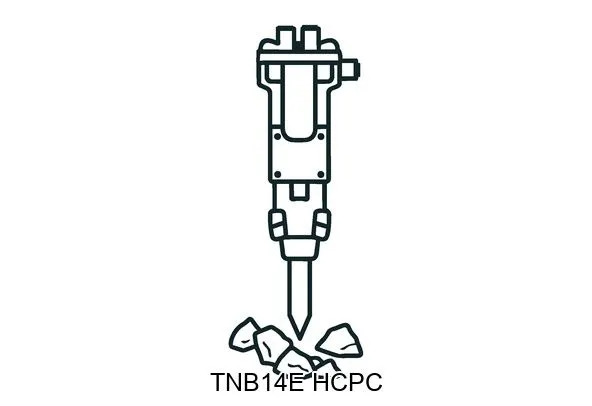TNB14E HCPC Hydraulic breakers & components