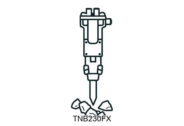 TNB230FX Hydraulic breakers & components
