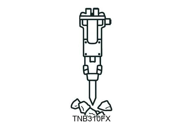 TNB310FX Hydraulic breakers & components