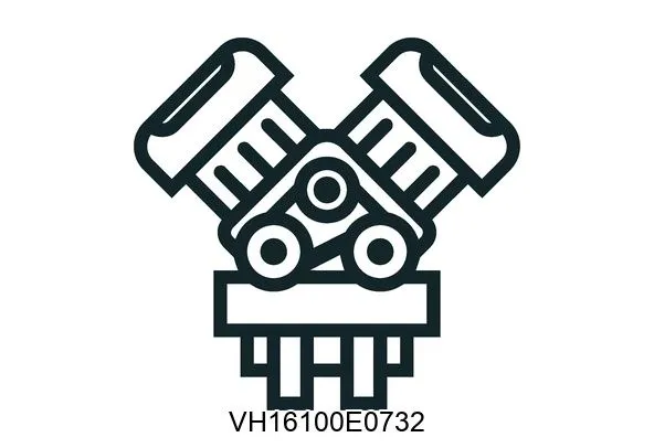 VH16100E0732 Engine Components
