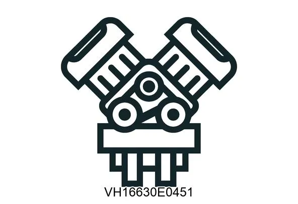 VH16630E0451 Engine Components