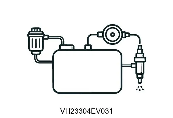 VH23304EV031 Fuel system components