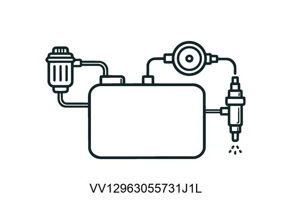VV12963055731J1L Fuel system components