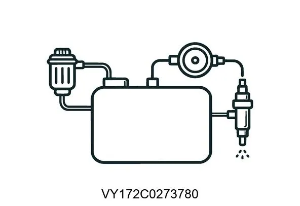 VY172C0273780 Fuel system components