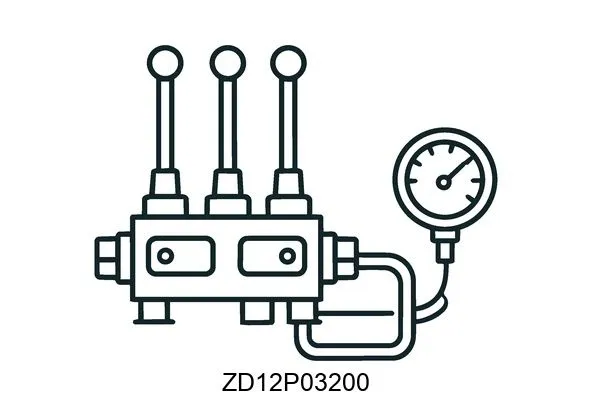 ZD12P03200 Hydraulic controls