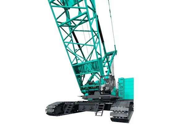Kobelco CKS3000 crawler crane front left view