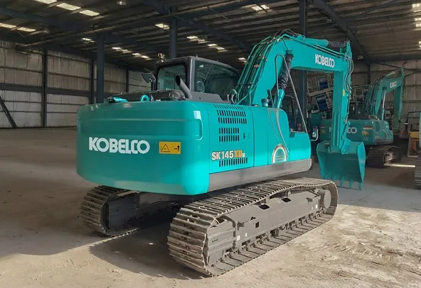 Kobelco SK145XDLC-10E Track Excavator Rear Right View