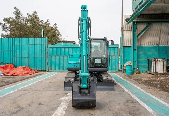 Kobelco SK80-10 Track Excavator Front View