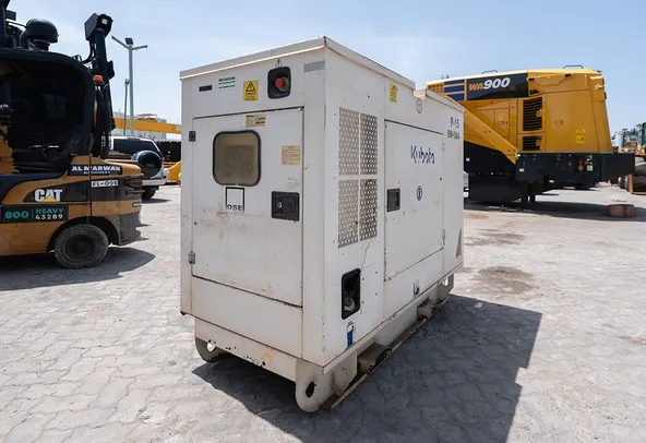 Kubota 15 kVA Generator Set Front Left View