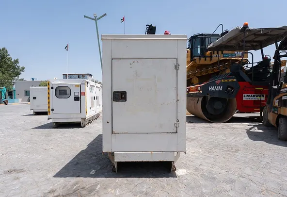 Kubota 15 kVA Generator Set Rear View