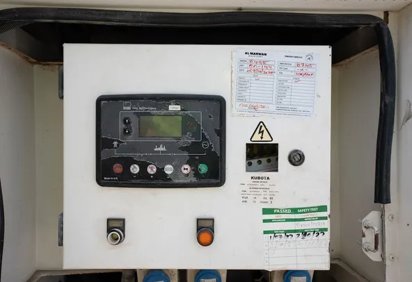 Kubota 15 kVA Generator Set View