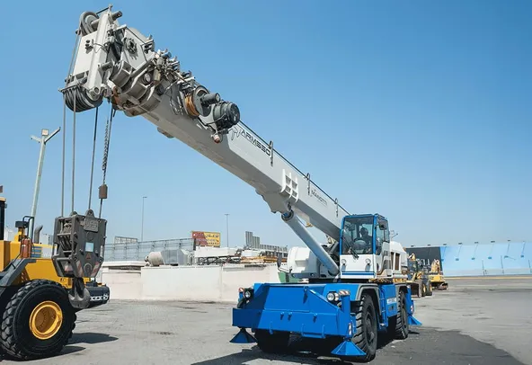 Manitto ARM550 Mobile Crane Front Left Image