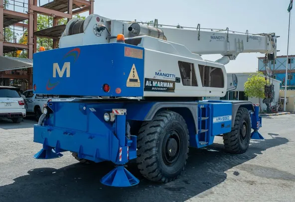 Manitto ARM550 Mobile Crane Right Rear Image