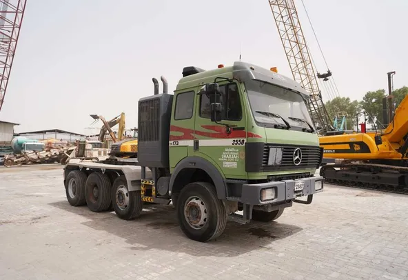 Mercedes-Benz 3550 S-Class 8x4 Semi-Truck Semi trailer truck prime mover heavy load long haul truck