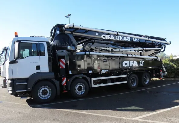 New Cifa K48 Concrete Pump right side