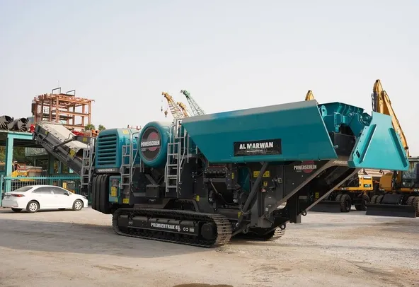 Jaw crushers for rent, 320 tph to 420 tph