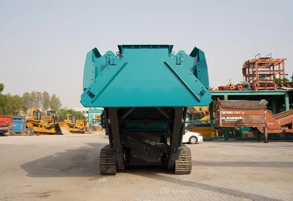 New Powerscreen Premiertrak 450 Jaw Crusher Rear View