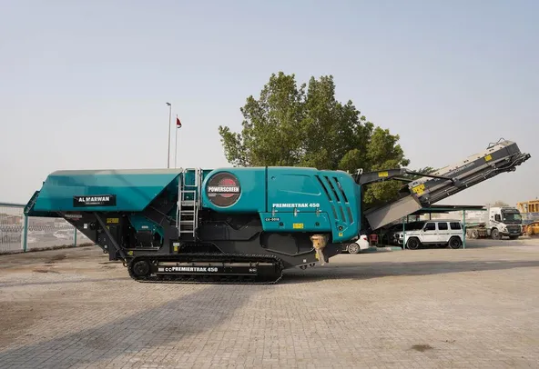New Powerscreen Premiertrak 450 Jaw Crusher Right Side View