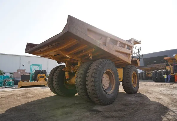OffRoad Dumper 2021 Cat 777E-Rear right view