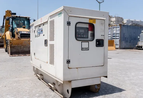 Perkins 15 kVA Generator Set Front Right View