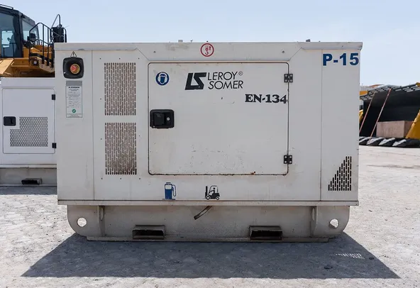 Perkins 15 kVA Generator Set Left Side View