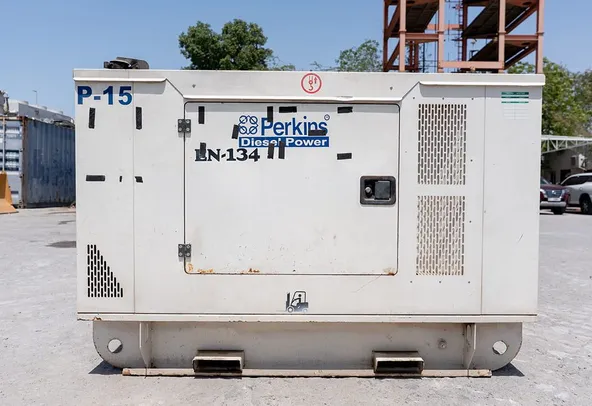 Perkins 15 kVA Generator Set Right Side View