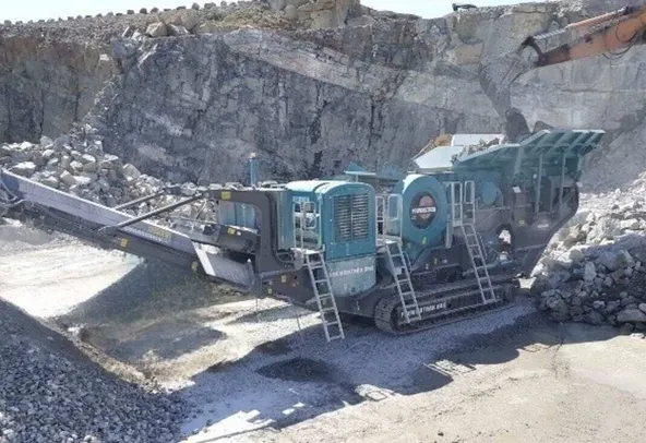 Powerscreen Premiertrak 600 Long Feeder Crusher Equipment