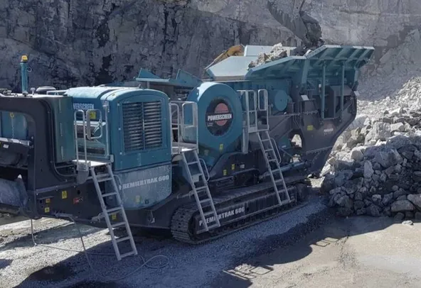 Powerscreen Premiertrak 600 Long Feeder Crusher