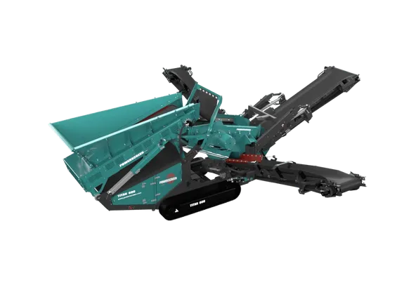 Powerscreen Titan 600 Scalping Screener-white background image