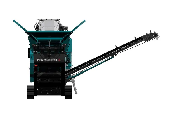 Powerscreen Trakpactor 320 Crusher Rear view