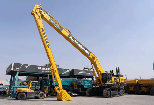 Rent 125 ton Excavators, Long Boom by Al Marwan