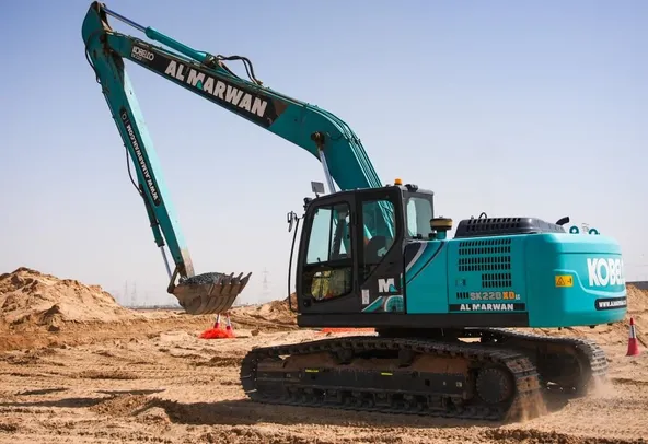 Rent 22-ton Excavators, Long reach by Al Marwan