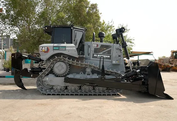 Rent Large 40-Ton Bulldozers Left Side VIew