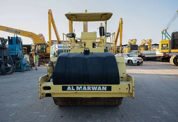 Sakai SW800 Double Drum Roller 2007 Front View