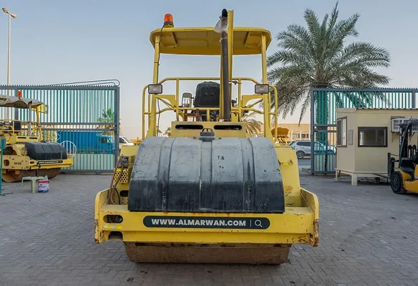 Sakai SW800 Double Drum Roller 2007 Rear View