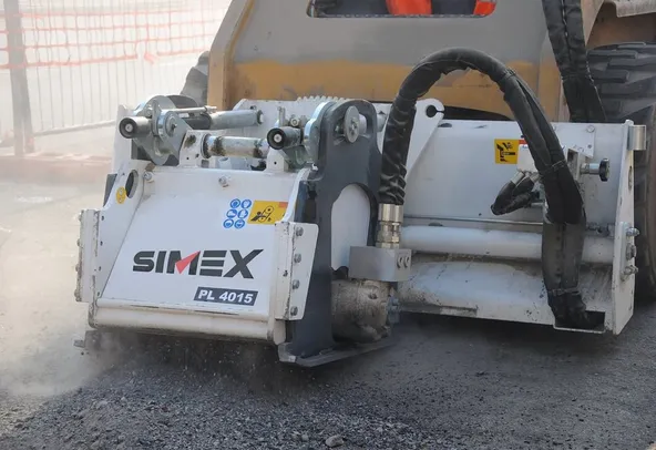 Simex PL40.15 Road Planer Self Leveling Attachment For Sale | Al Marwan