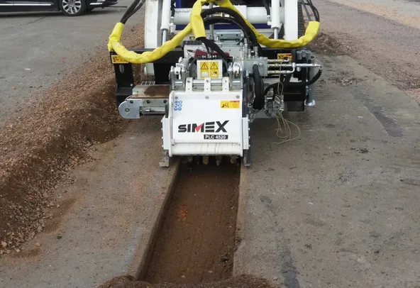 Simex PL 45.20 HP Road Planer Attachment | Self Leveling
