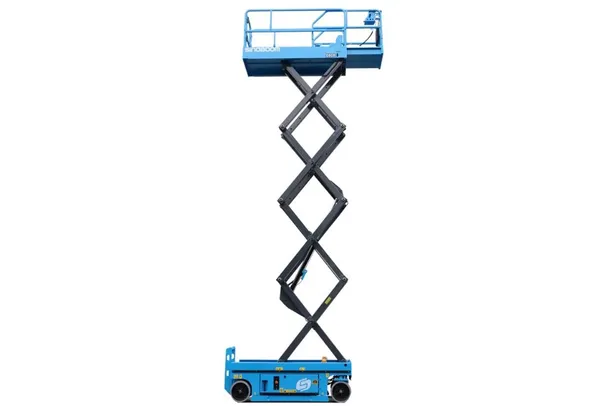 Sinoboom 0808 Hydraulic Scissor Lift Unfolded