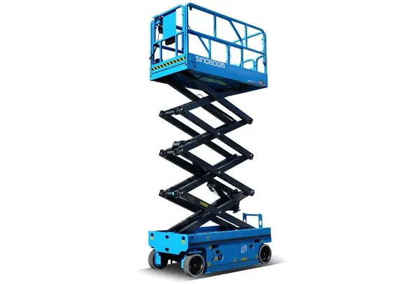 Sinoboom 0812 Hydraulic Scissor Lift Front Left Image