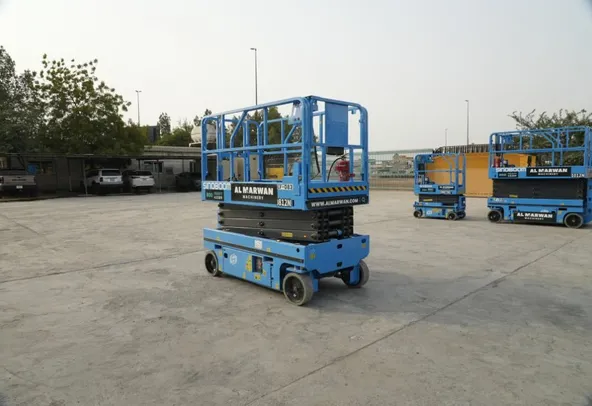 2025 Sinoboom 0812N Electric Scissor Lift Front Right View
