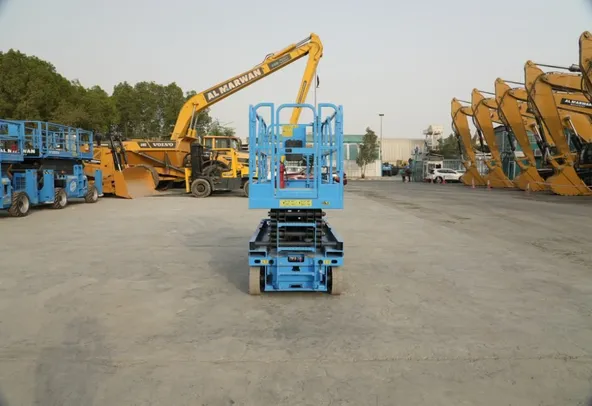 2025 Sinoboom 0812N Electric Scissor Lift Rear View