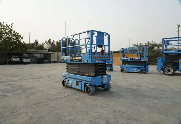 2025 Sinoboom 1012N Electric Scissor Lift Front Right View