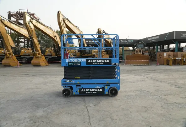 2025 Sinoboom 1012N Electric Scissor Lift Left Side View
