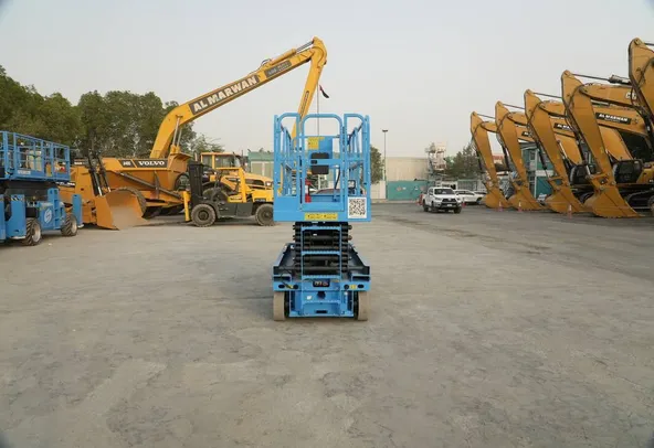 2025 Sinoboom 1012N Electric Scissor Lift Rear View