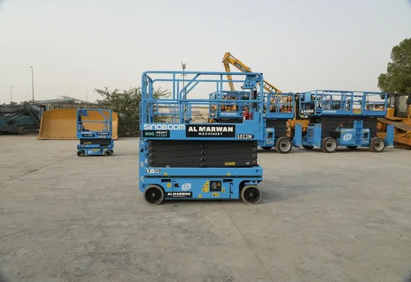2025 Sinoboom 1012N Electric Scissor Lift Right Side View