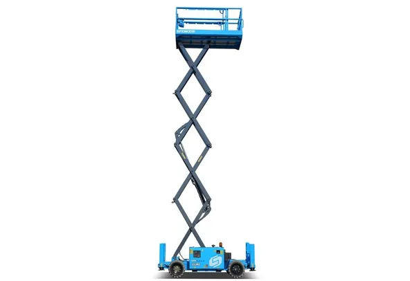 Sinoboom 1018RD Scissor Lift Front Side View