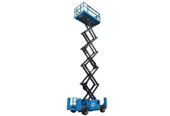Sinoboom 1018RE Electric Scissor Lift Left Side View