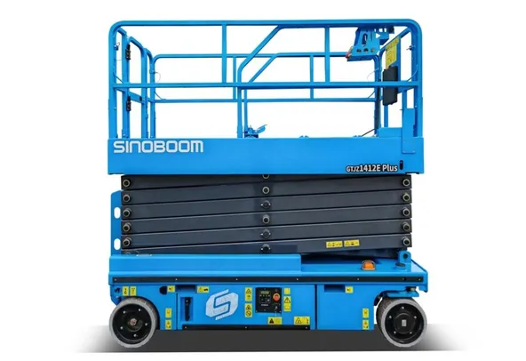 Sinoboom 1412E Electric Scissor Lift  unfolded